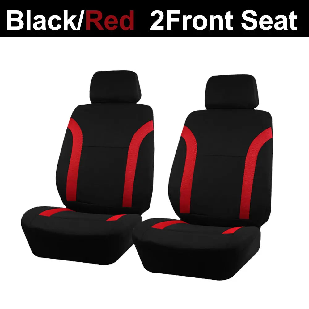 AUTO PLUS Universal 2 Front Seat Covers Fit For Most Car SUV Truck Car Accessories Interior Front Seat Covers For Car