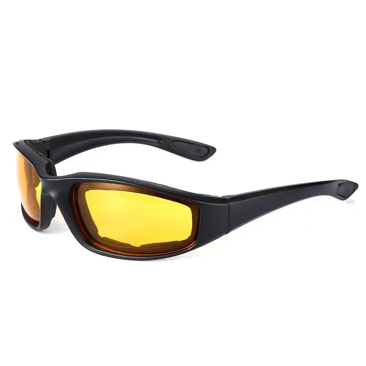 Motorcycle Riding Goggles - Tactical UV400 Dustproof Glasses for Hunting, Shooting & Bike Riding, Windproof Protective Equipment
