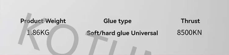 Electric Glue Gun Glass Glue Structure Glue Gun Soft And Hard Dual-Use Glue Breaking Glue Gun Automatic Retraction Glue Gun
