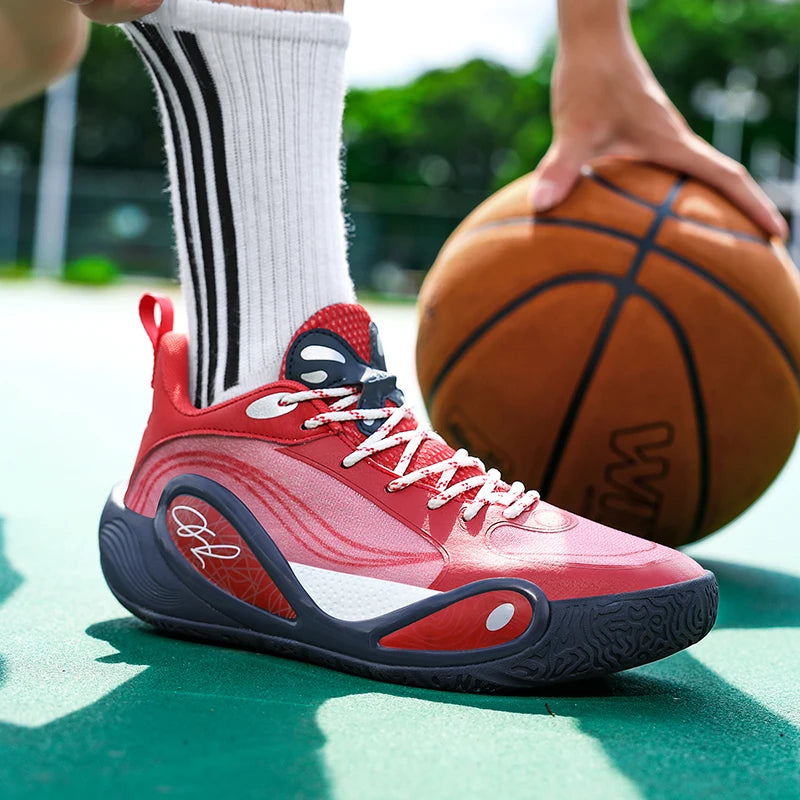 Men'S Sports Basketball Shoes With Fashionable Breathable And Personalized Design Suitable For Daily Training Men'S Shoes 36-45