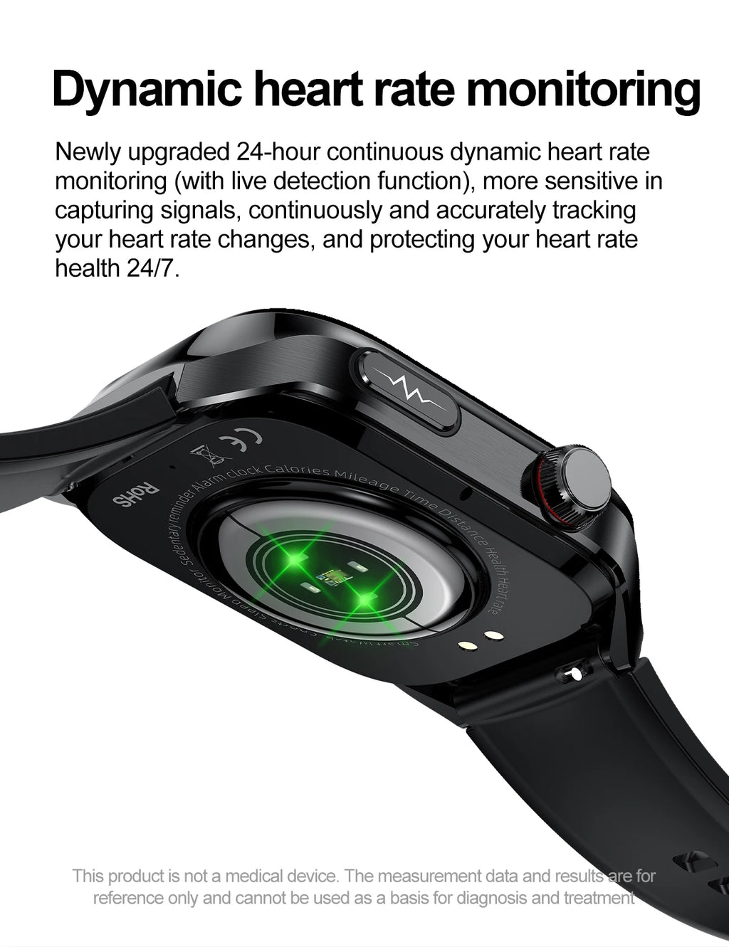 2025New Micro Physical Examination Smart Watch For Men Uric Acid Body Fat Five Organ Health Watches Bluetooth Call SmartBracelet