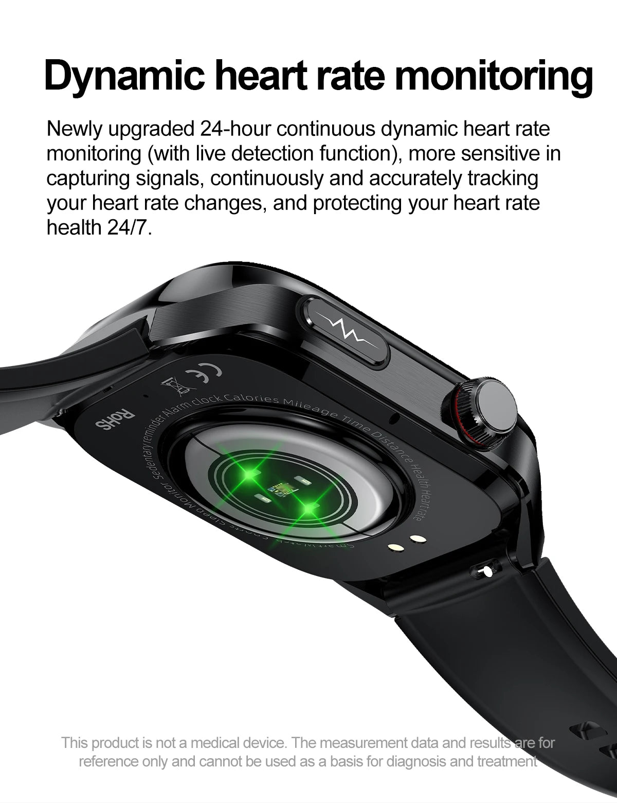2025New Micro Physical Examination Smart Watch For Men Uric Acid Body Fat Five Organ Health Watches Bluetooth Call SmartBracelet