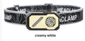 LED Induction Headlight, Can Be Used As Portable Running Light with Cap Clip RGB Ambient Light, Multi-light Source