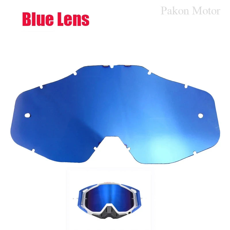 100 Motocross Goggles HD Lens Motorcycle Anti-fog Eyeglasses Sports Windproof Protect Riding  Men Women Moto MX MTB Sunglasses