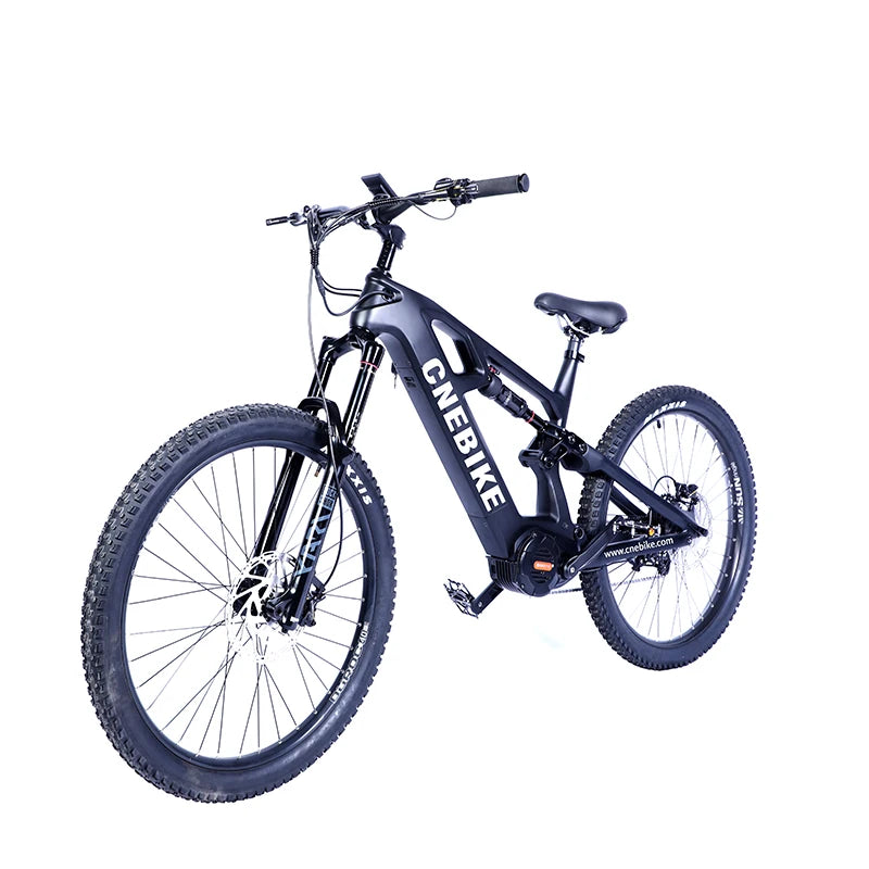 Electric Bicycle 1000W Carbon Electric Mountain Bike Frame Full Suspension Ebike