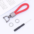 Keychains  Chain Carabiner for Keys  High-grade Wear-resistant Chains Braided Rope Chain Carabiner for Keys