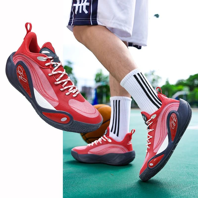 Men'S Sports Basketball Shoes With Fashionable Breathable And Personalized Design Suitable For Daily Training Men'S Shoes 36-45
