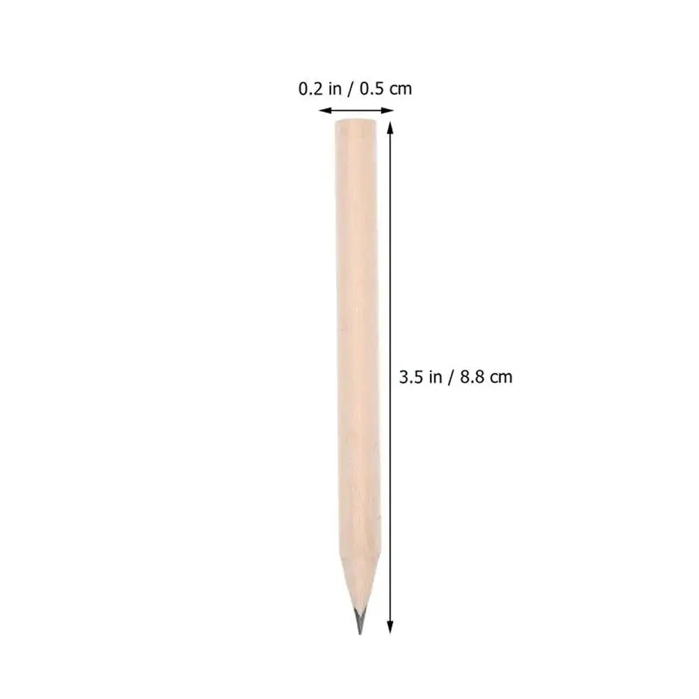 Beginner Drawing Tool Short Pencils Hexagonal Calligraphy Wood Pencil Comfortable Mini Sketching Pencils Back To School