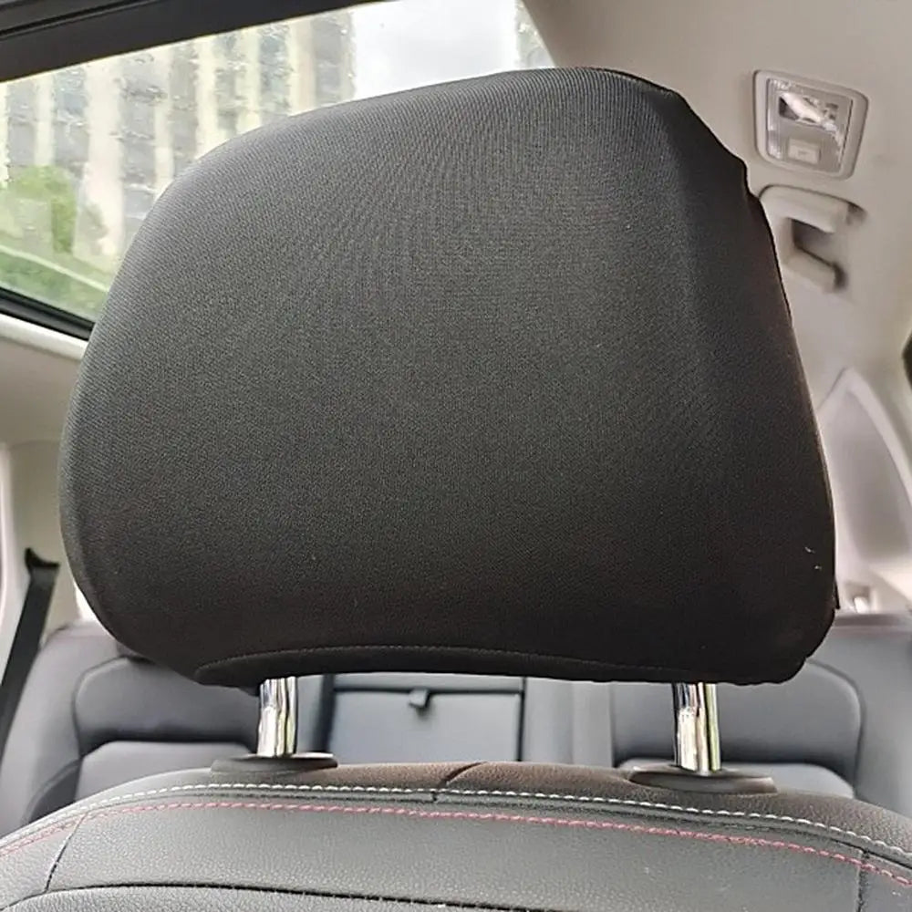 Car Seat Headrest Cover Dust Cover For Rear And Front Seat Head Rest Vehicle Interior Seat Supplies For Minivans Trucks SUVs