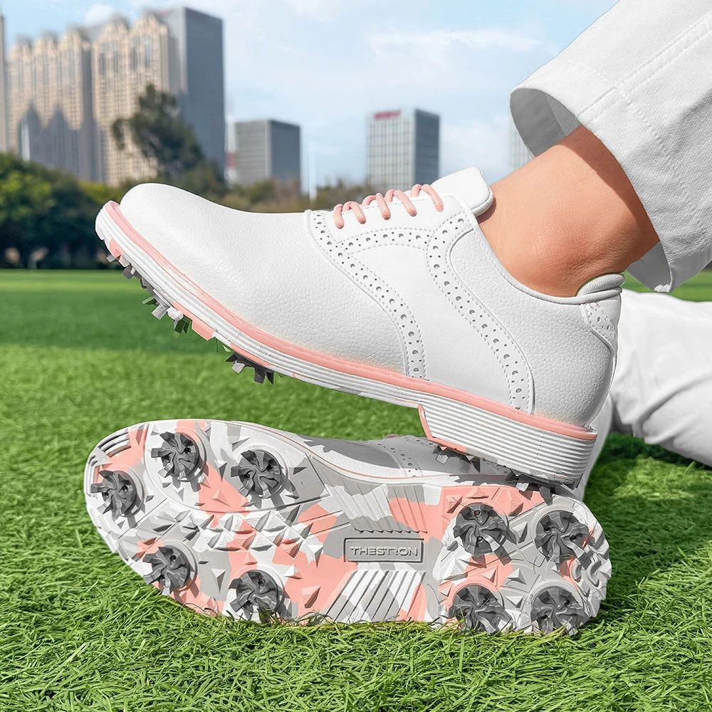 Golf sports shoes are non slip, breathable, women's casual, comfortable, multifunctional, wear-resistant and waterproof