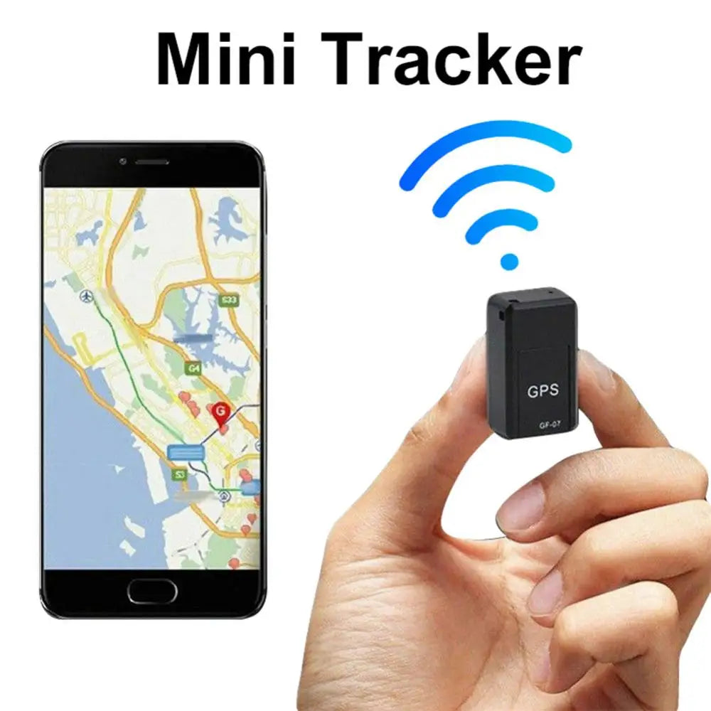 GF-07 Magnetic GPS Tracker for Cars, Motorcycles, Bikes, Pets: Real-Time GSM/GPRS Locator & Positioning Device