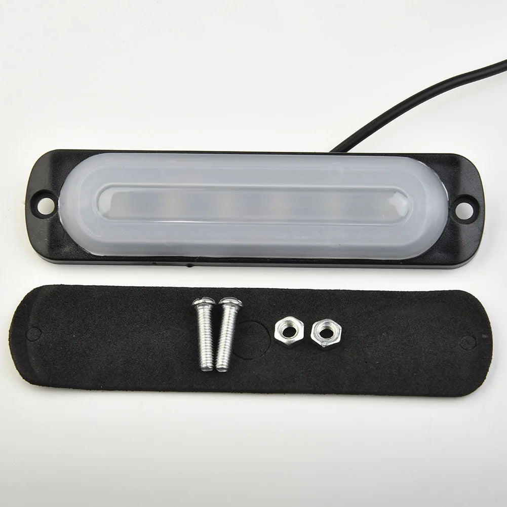 Useful Accessories New Car Light 12V 6 LED Truck 15000K W/ Protective Pad White Anti-collision Fog Lamp Off-Road
