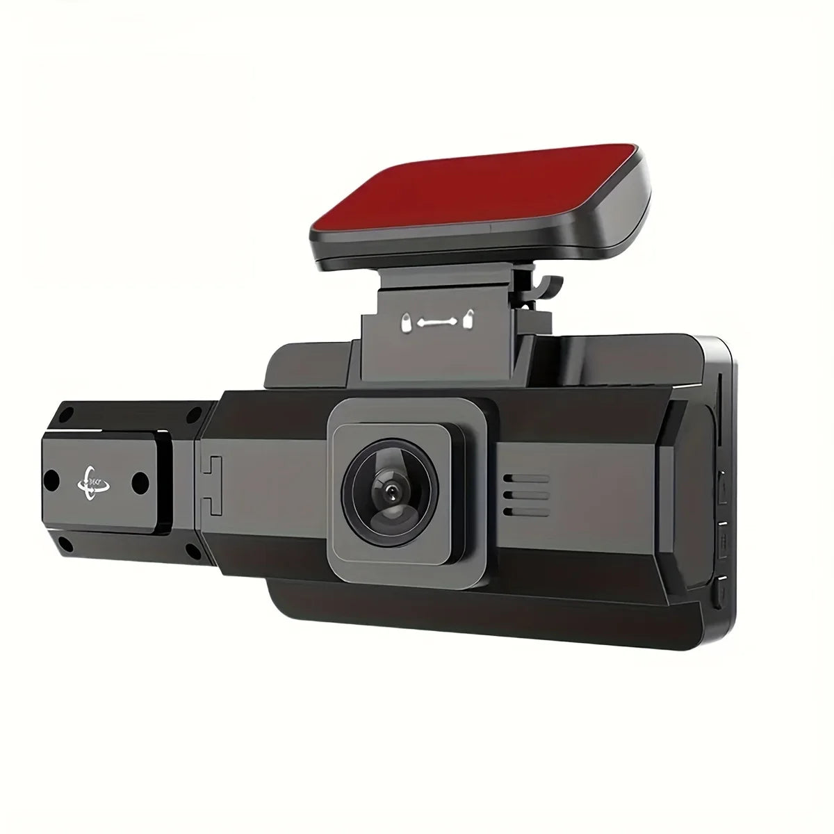 3 Inch 1080P Dual Lens Dash Cam For Cars, Front And Inside Full HD 1080P Car Camera With Loop Recording Night Vision Wide Angle