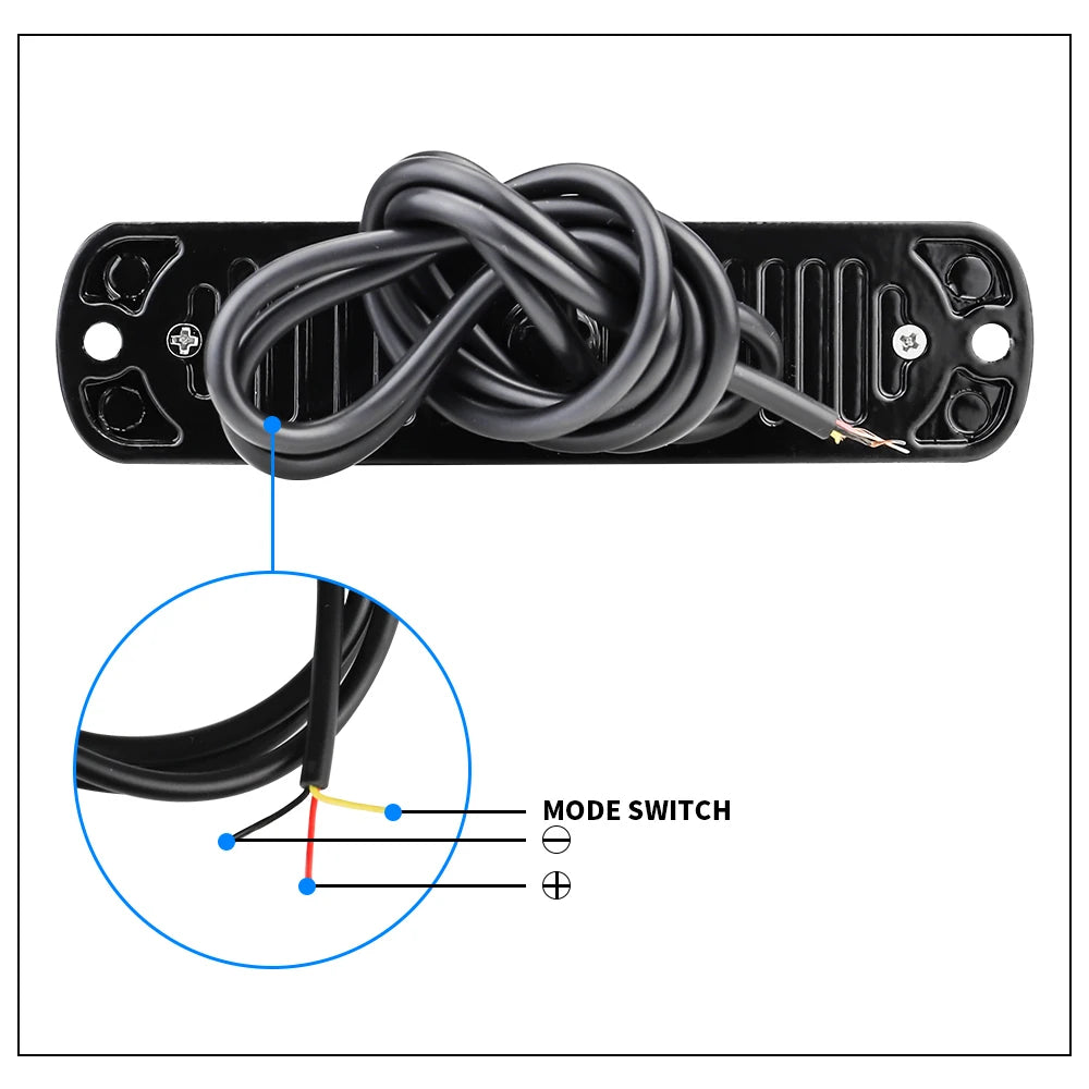 Useful Accessories New Car Light 12V 6 LED Truck 15000K W/ Protective Pad White Anti-collision Fog Lamp Off-Road