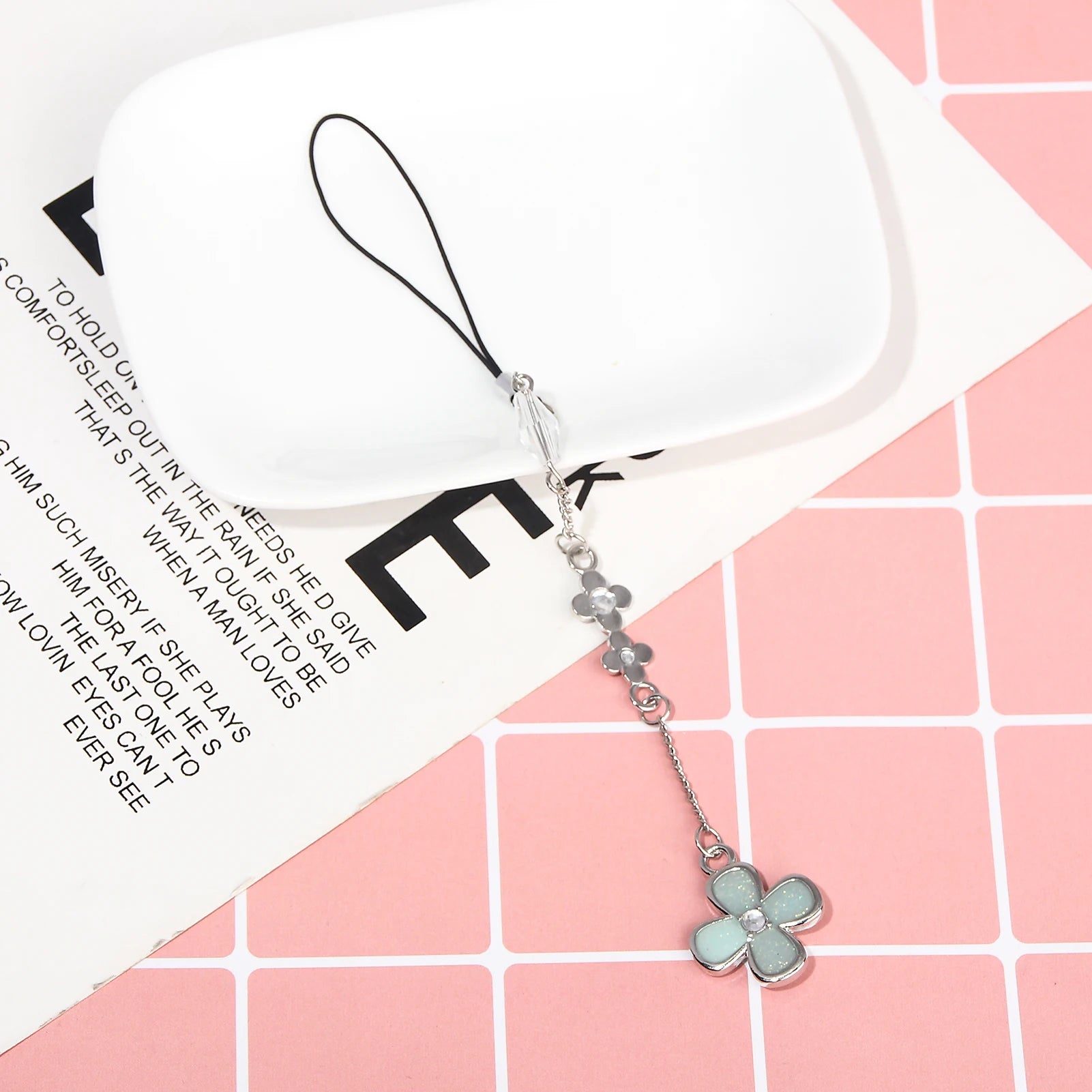 Comics Anime Kimi Ni Todoke From Me To You Keychain Kuronuma Sawako Kazehaya Shouta Cosplay Flower Pendant Phone Chain Charms