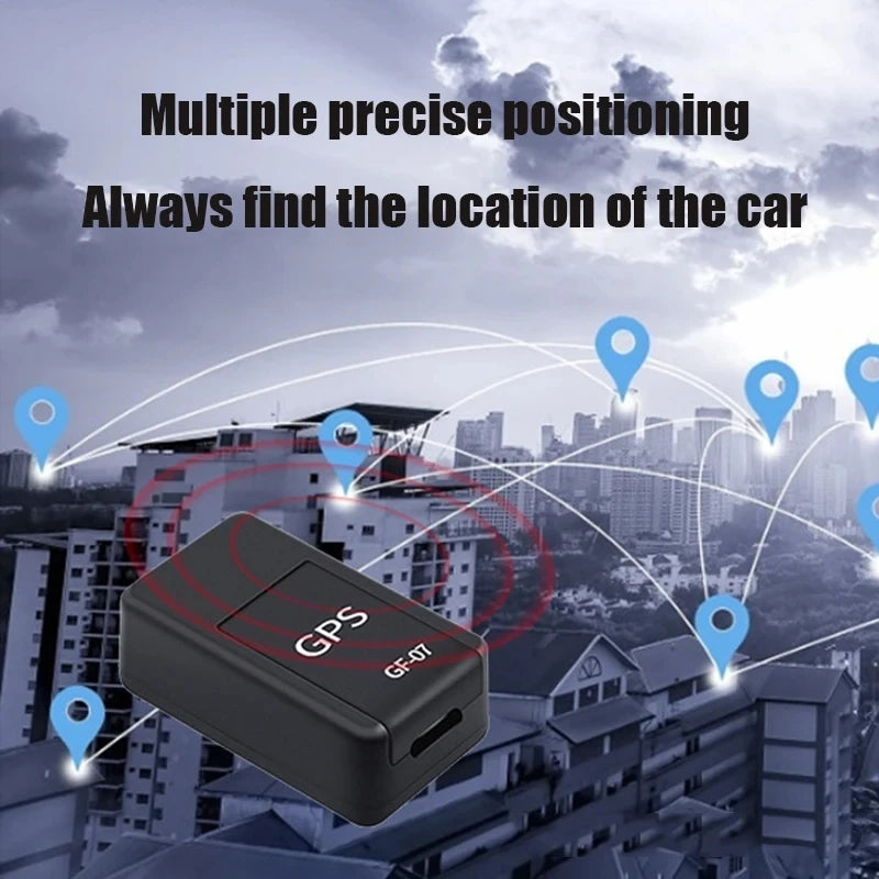 GPS Positioner GF07 Mini Tracking Positioner Rea!Time Tracking Remote Vehicle Positioning MobileRecording Anti Loss