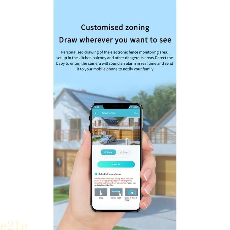 Security Camera Outdoor Indoor Motion/Person Detection,Colorful Night Visions 2-Way Talk,Motion Detection Auto Trackings