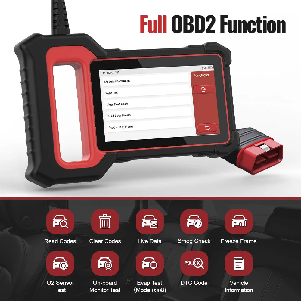 THINKCAR Thinkscan Plus S7 Best Car  Scanner OBD2 Scanner Professional Automotive Code Reader DIY Car Diagnostic Tool 5 Resets