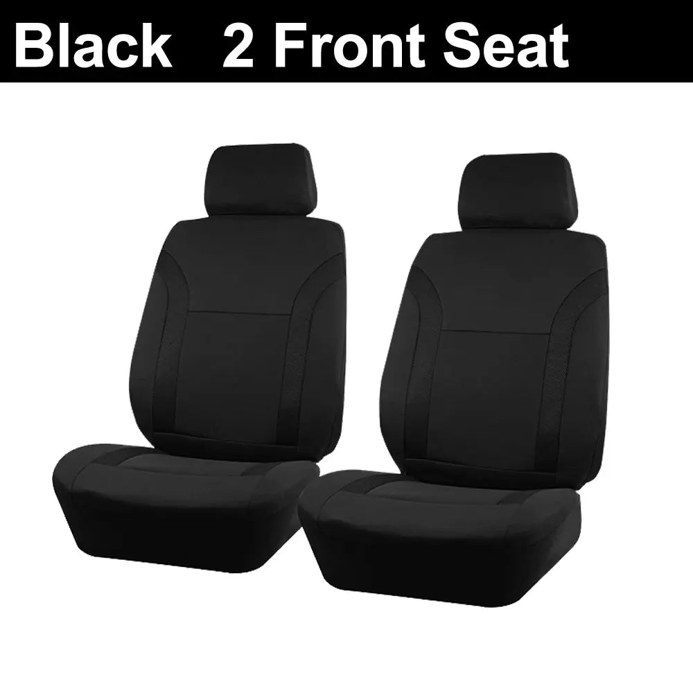 AUTO PLUS Universal 2 Front Seat Covers Fit For Most Car SUV Truck Car Accessories Interior Front Seat Covers For Car
