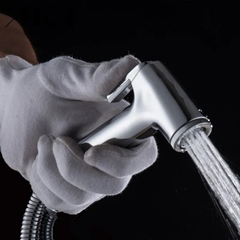 Handheld Water Toilet Bidet Sprayer Flexible Spring Shower head Hose tube Telephone Line soft Hoses bathroom Accessories