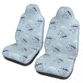 Stitches Car Accessory Seat Covers for Front Seats Interior Auto Truck Van SUV Cars High Quality Cover Set of 2