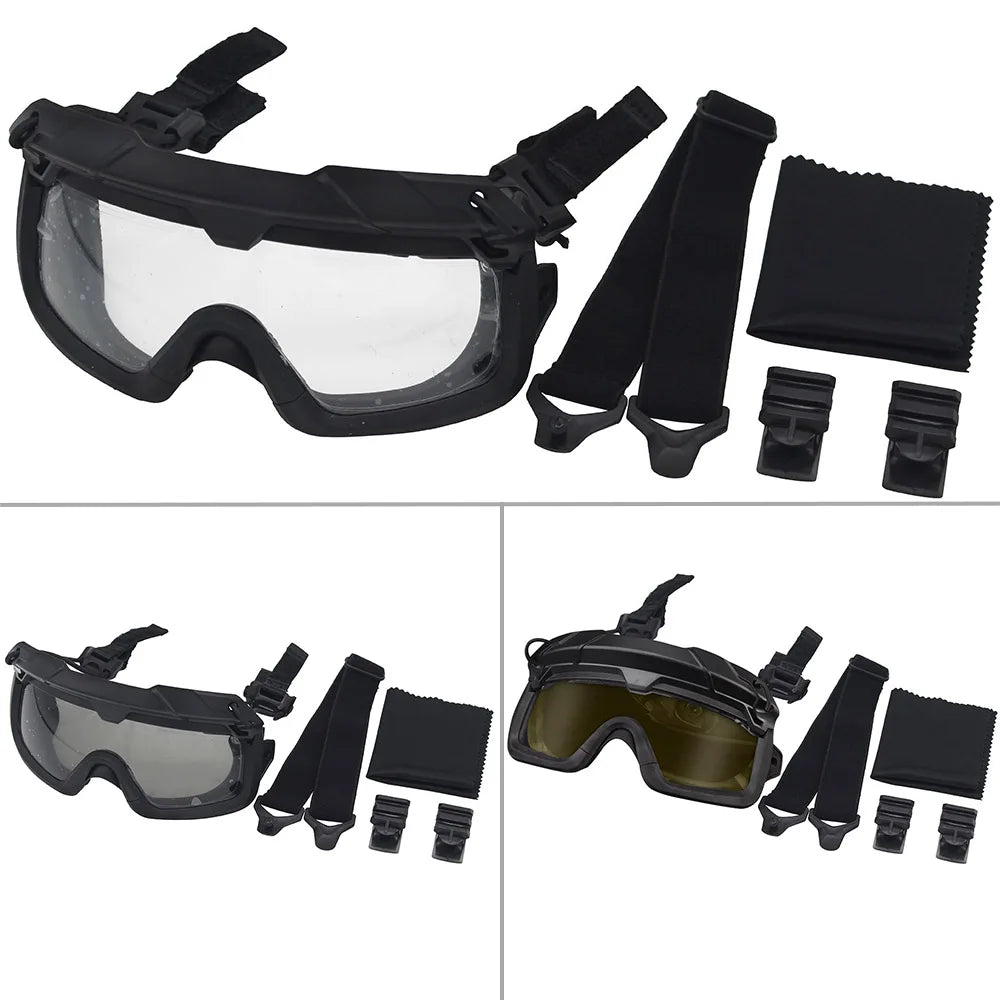 Hunting Glasses Airsoft Tactical Helmet Goggles For FAST MICH Wendy Series Helmets Accessories
