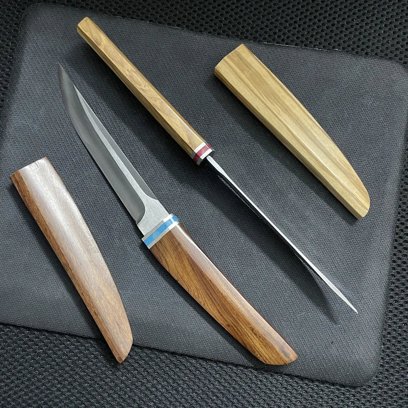 Hunting Knife Sharp Blade Tactical Knives Bushcraft Camping EDC Survival Tool Japaness Style Knife for Men,Christmas Gift