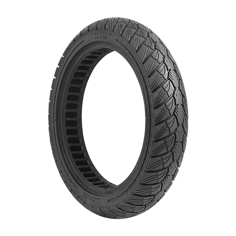 14X2.50 Electric Bike 2.50-10 Solid Tire Wear-resistant Explosion-proof Tyre 14inch Without Inner Tube Tire for Electric Vehicle