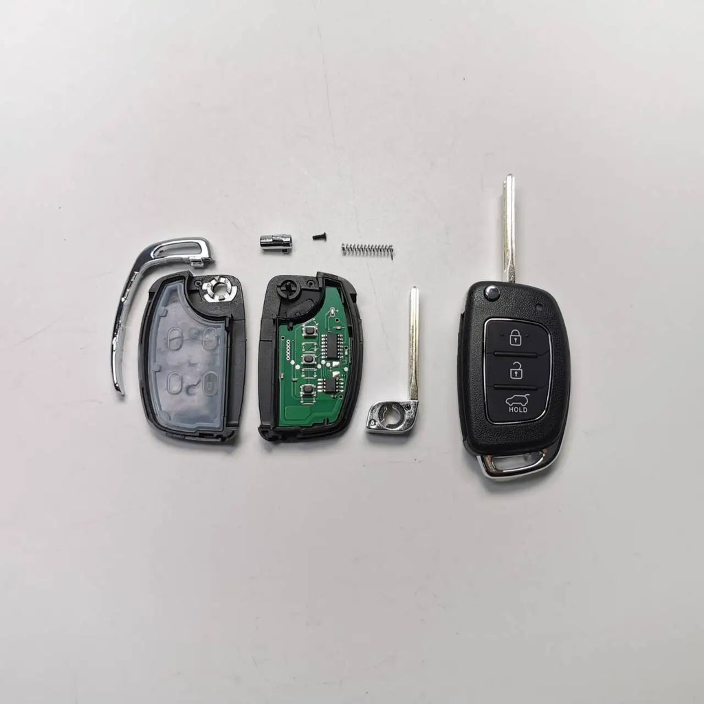 Remote Key Fob 3 Buttons 433Mhz ID46 Chip For Hyundai New IX35 IX25 IX45 Elantra Santa Fe Sonata TOY40/HY20/HY14 Fob Control
