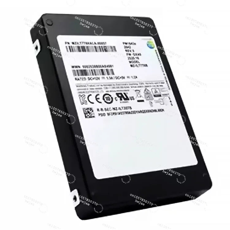 Original Brand New  SSD PM1653 2.5 3.84T SAS MZILG3T8HCLS-00A07 Server Solid State Drive  3.84 Tb 2.5" Sas 24.0 Gbps Ssd
