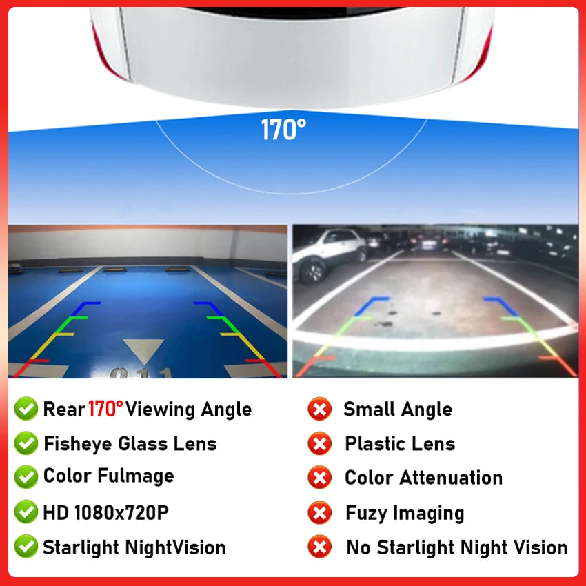 Car Rear View Camera Full HD CCD Night Vision Car Rear Reversing Camera For Renault Captur 2013~2018 Kaptur 2016~2018 2019 2020