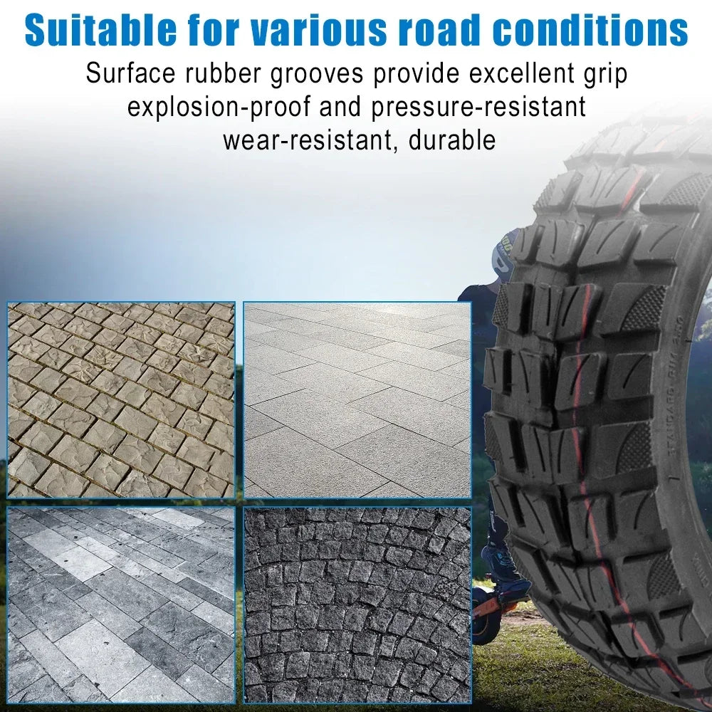 10x2.75-6.5 outer Tire For Speedway 5 Dualtron 3 Electric Scooter 10 Inch 10*2.75-6.5 Tubeless Off-road Tire Parts