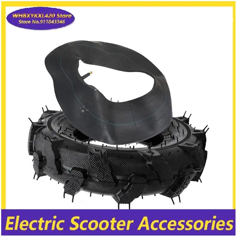 4.00-8 Tires, Suitable for Micro Tillers, Agricultural Machinery Tires, 400-8 Rubber Inner and Outer Tire Accessories