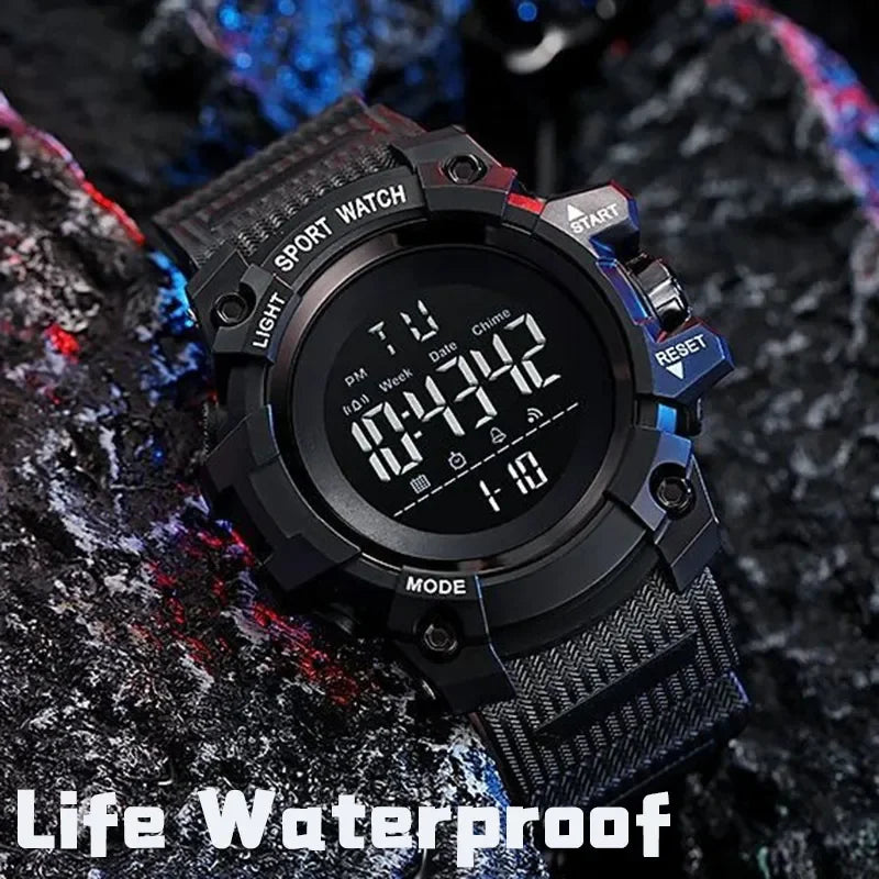 Military Digital Watch for Men Outdoor Men's Sports Watches Clock Waterproof Luminous Chronograph Student Electronic Wristwatch
