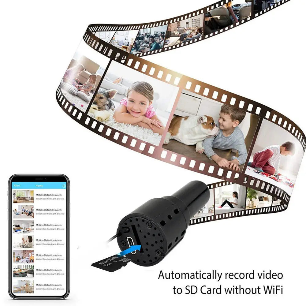 4K HD Mini IP Camera 128GB 1080P Wireless WLAN WiFi Camera Surveillance Camera Spycam Webcams for detection,monitoring,recording