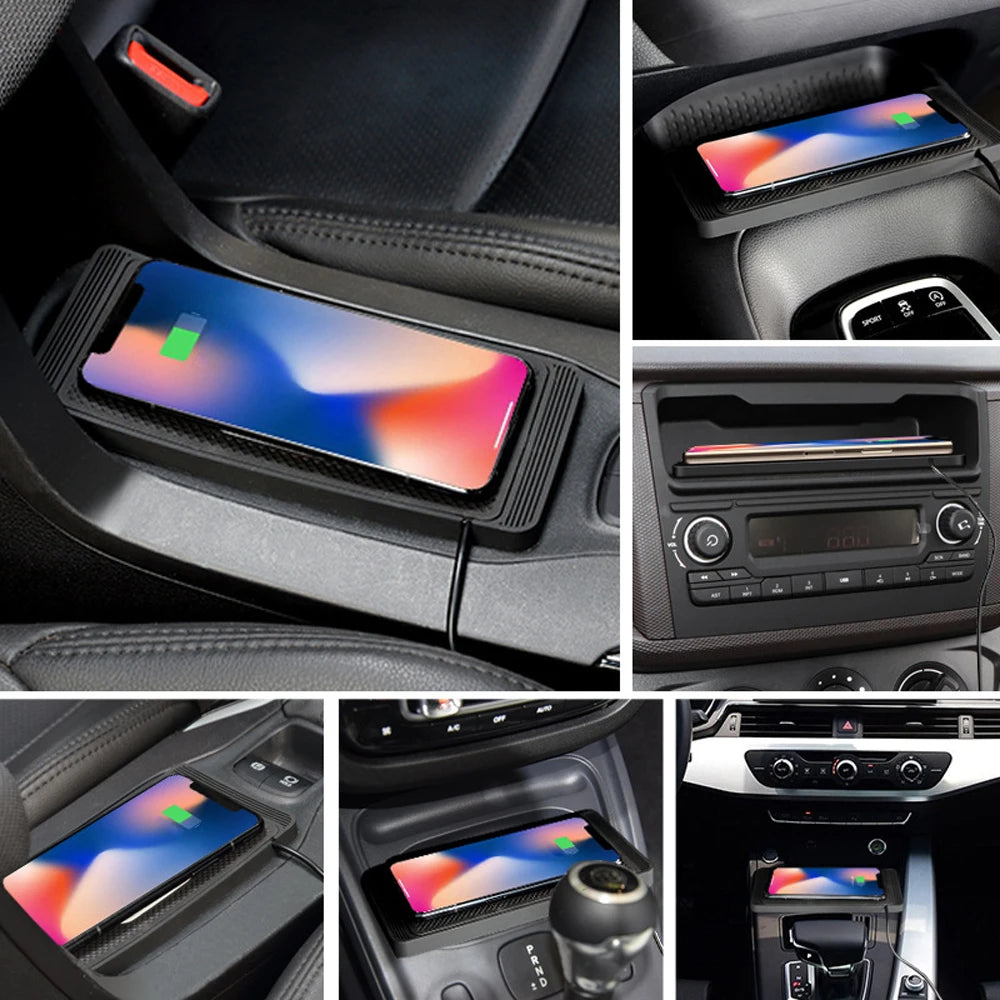Wireless Charger Can Cut 15W Intelligent Automatic Sensing Suitable For Android, Huawei Fast Charging, Car Home Charger