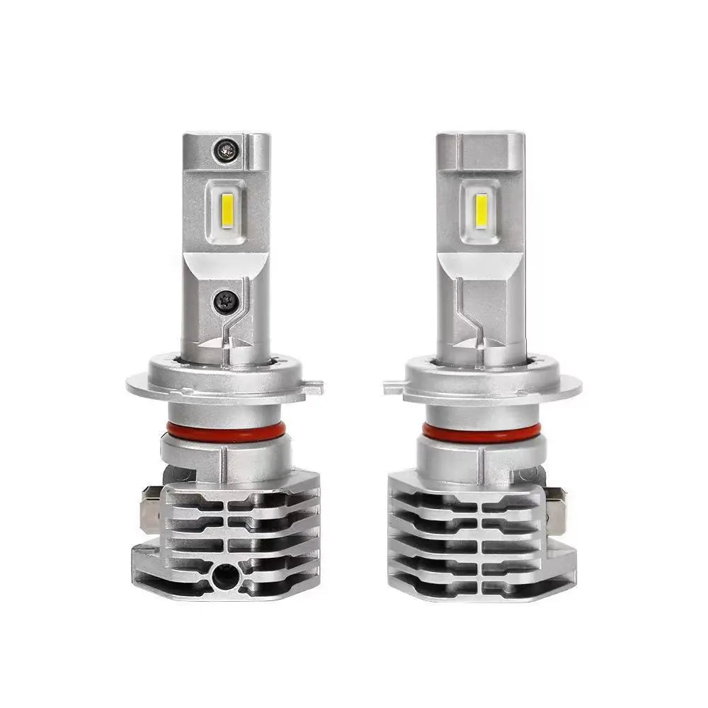 Automotive LED Headlights - High/Low Beam Switchable Headlight Bulbs, Laser Wireless Integrated LED Lights, Motorcycle Lights