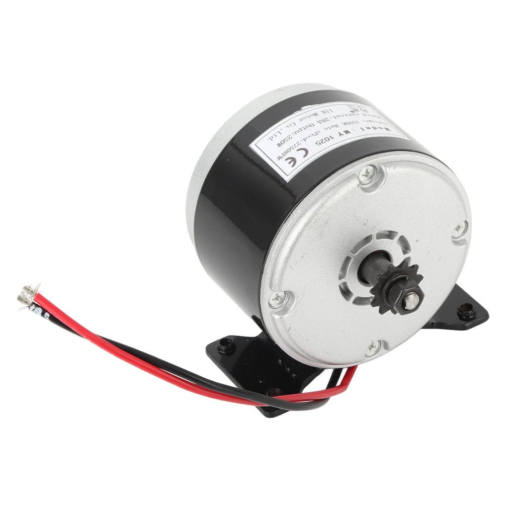12V 250W Electric Bicycle Motor Kit 2750RPM High Speed Electric Gear Motor with Controller for Motorcycle