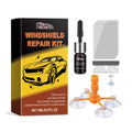 Professional Windshield Repair Kit Permanently Fix Cracks & Chips on Car Glass Stops Crack Spreading Restore Clear Vision