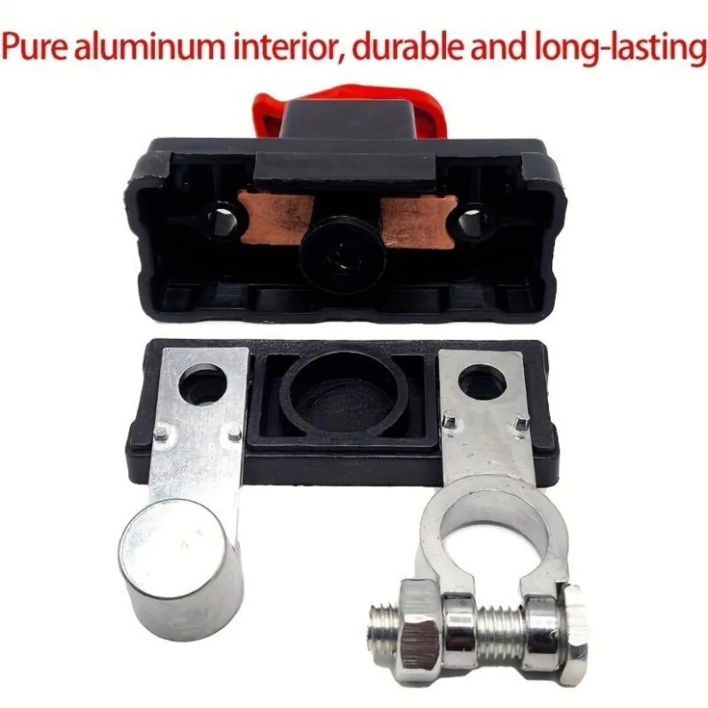 Car Battery Cut Off Switch Disconnect Isolator Cut-off Power Cutoff Switch Car Battery Power Terminal Link Switch Off Parts