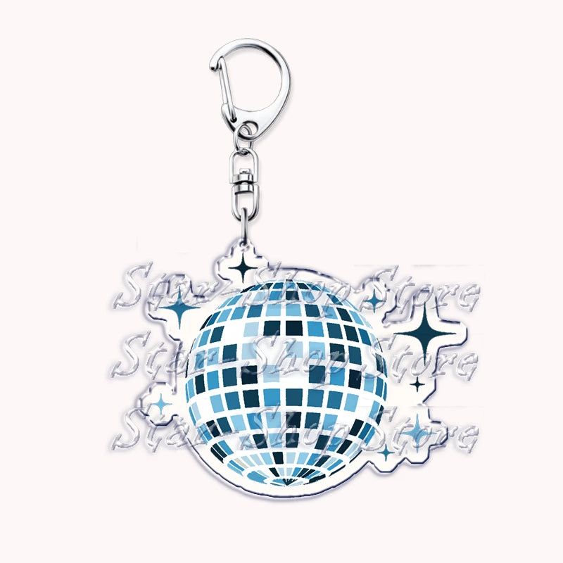 Popular Singer Keychains for Accessories Bag Folklore Eras Tour Evermore Reputation 1989 TTPD Keyring Jewelry Fans Lover Gifts