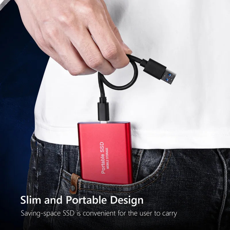 SSD High Speed Mobile Solid State Drive 16TB 8TB 2TB USB3.1 Portable Mobile Hard Drive