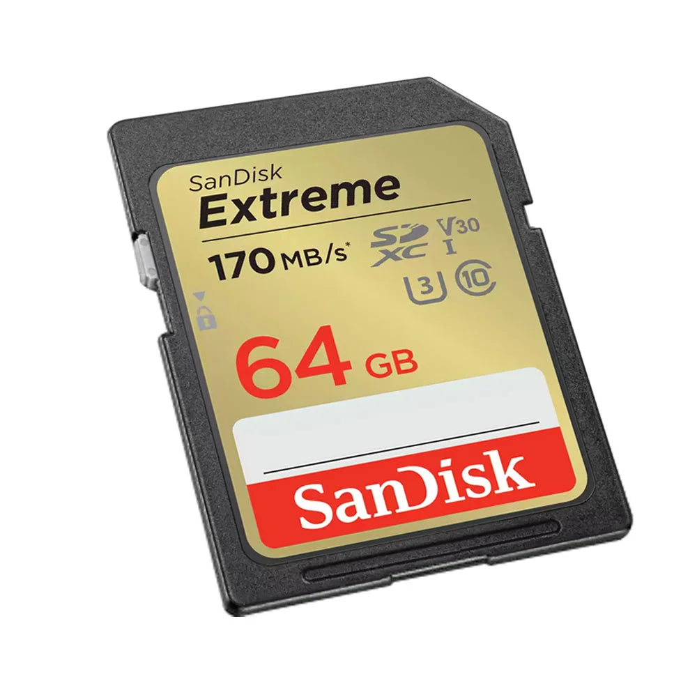 SanDisk Full-Size SD Card 32GB SDHC C10 64GB 128GB 256GB SDXC Card 512GB cartao de memoria carte sd tarjeta For HD video Camera