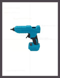 Wireless Electric Hot Melt Glue Gun with Holder DIY Crafting Welding Air Gun for Home Repairs and Creative Projects No Battery
