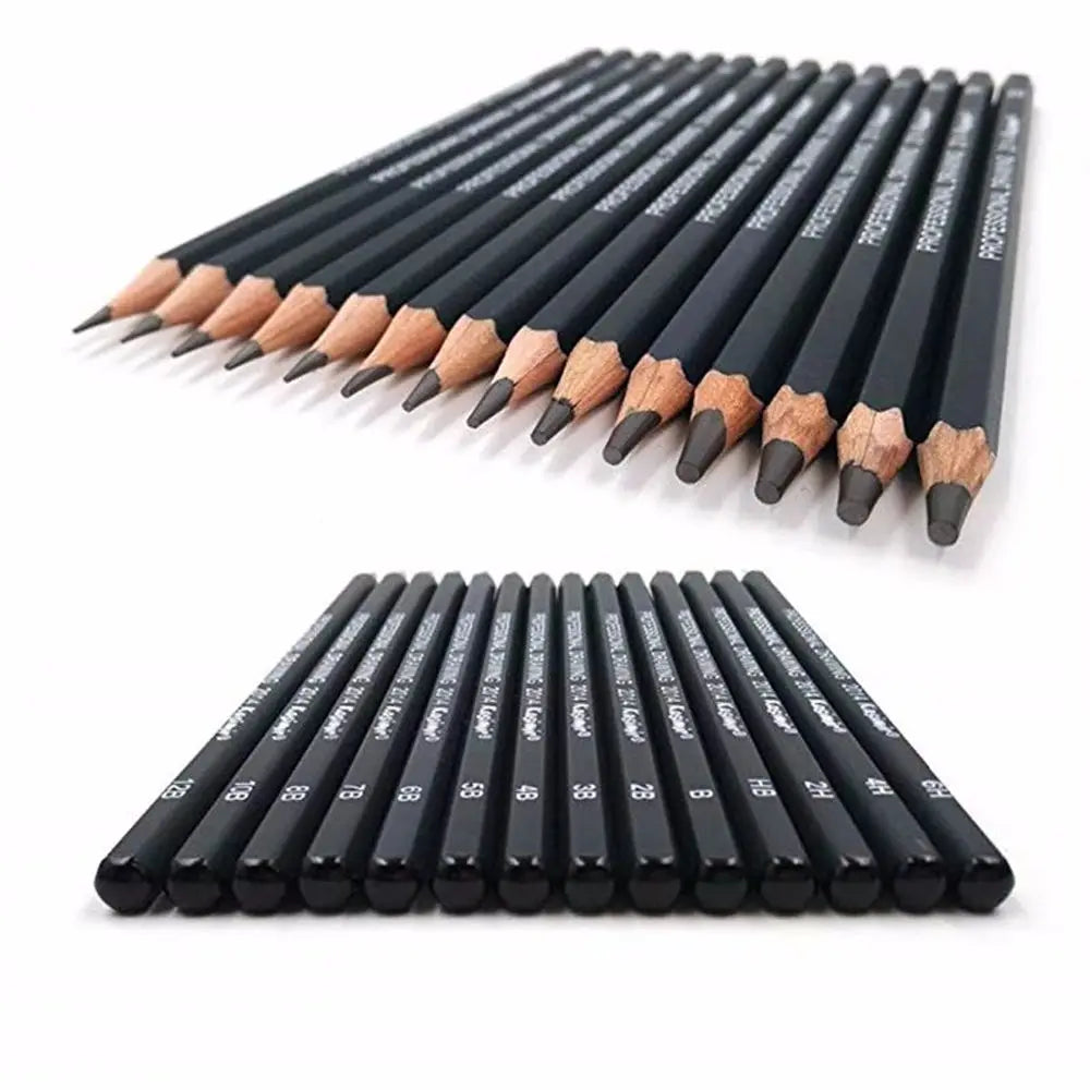 4B 5B 6B 10B 12B 1B Stationery Supplies Students Drawing Pencil Set HB 2B 6H 4H 2H 3B Professional Sketch Painting Pencils