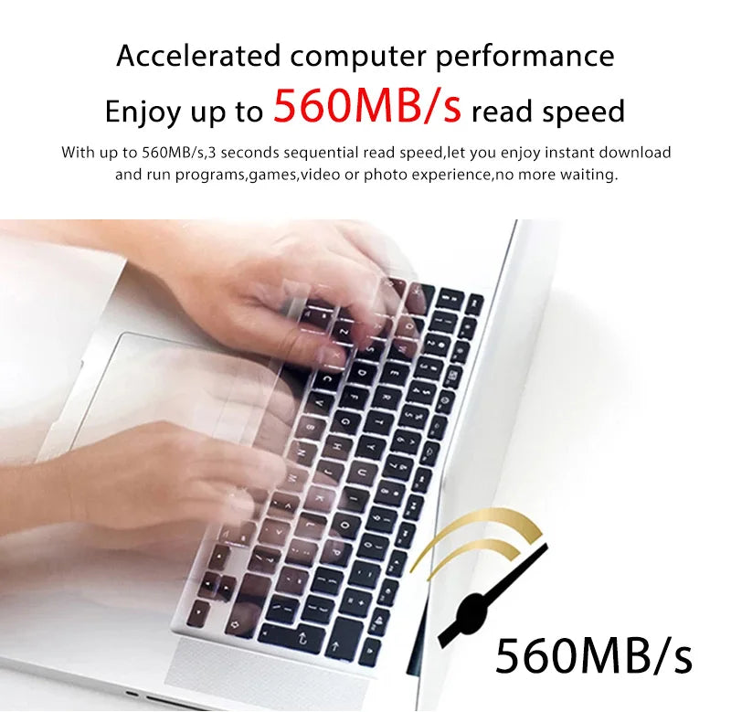 SanDisk Ultra 3D NAND SSD 500GB 1TB 2TB  enjoy up to 560MB/s read speed Internal Solid State Hard Drive SATA III HDD For Laptop