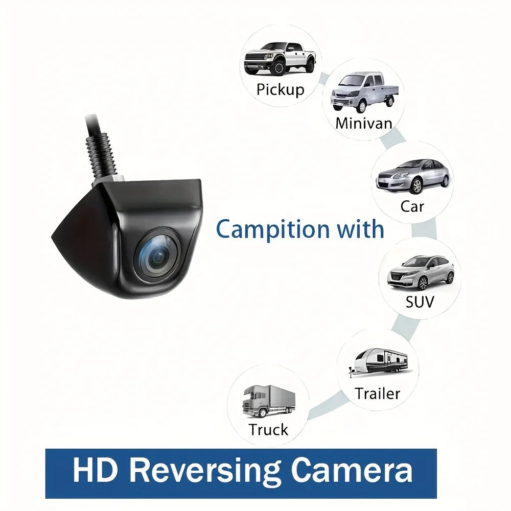 Rear Camera for Vehicles, Simple Setup for Cars, Suvs, Rvs, Vans, Trucks,And Safety Parking System,Without Battery backup camera