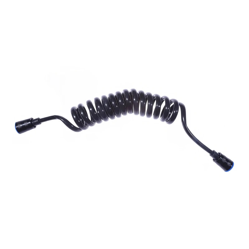 Bathroom Shower Plumbing Hoseswasher Toilet Spray Gun Telephone Wire Telescopic Spring Black White Tube Hose Bathroom Supplies