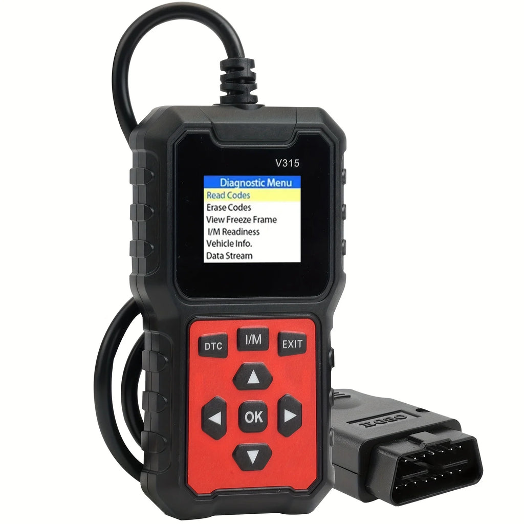 Car Diagnostic Scanner [V315] - 10-Second Fault Code Reader, Suitable for 99% of Vehicles (Obd2/Eobd Compatible), Suitable for DIY and Professional Mechanics.