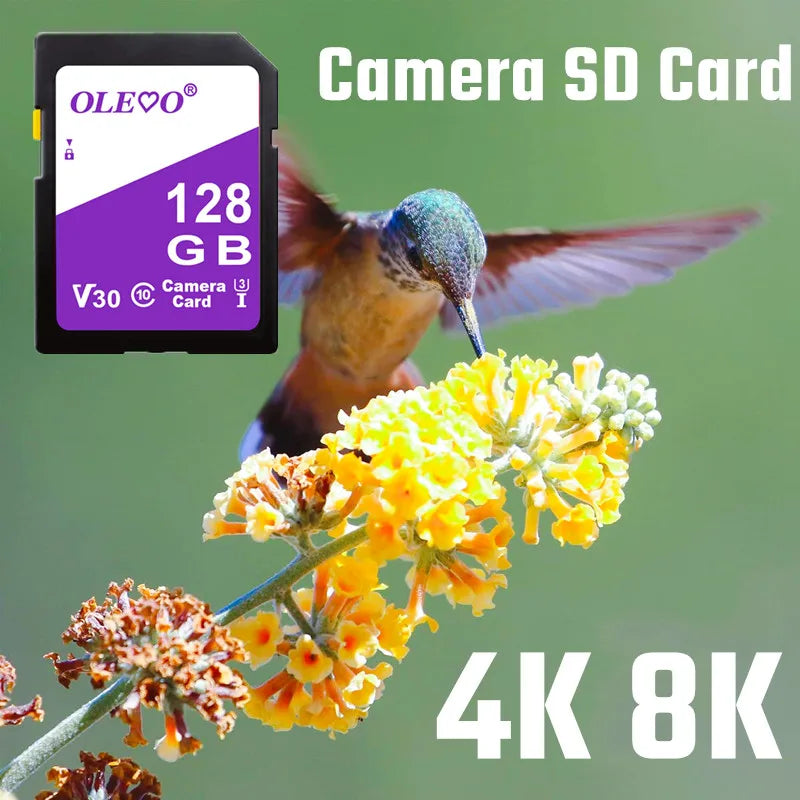 SD Memory Card SD Card 32GB 64GB 256GB 512GB Class10 UHS-1 Flash Ultra 128GB For Camera SRL DVD